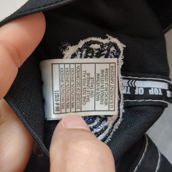 Florida Gators Fitted Top of the World One Fit Hat Black Blue - Picture 6 of 8